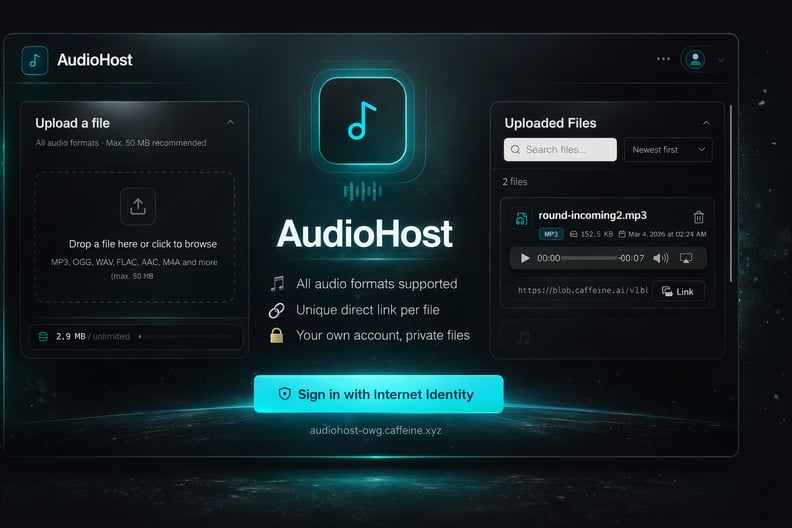 AudioHost thumbnail