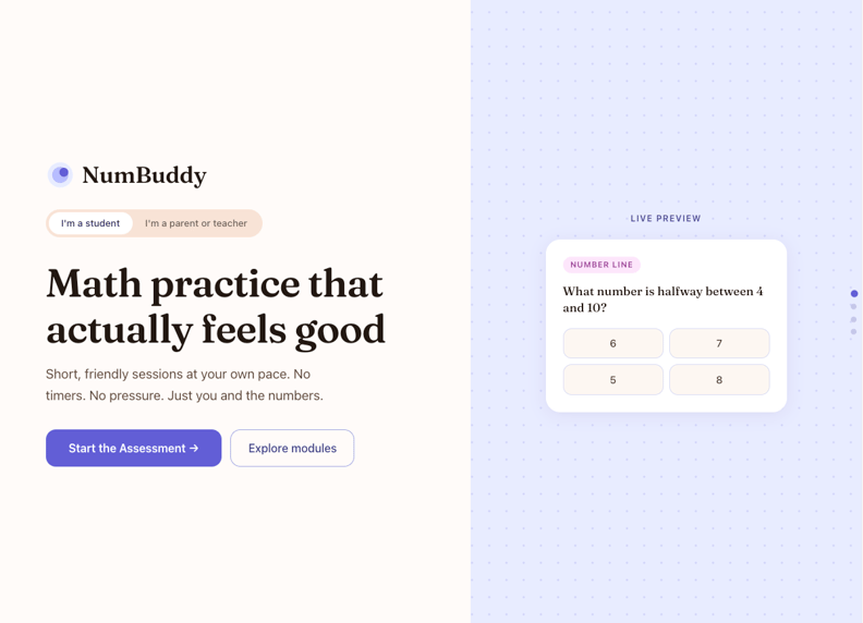 NumBuddy preview