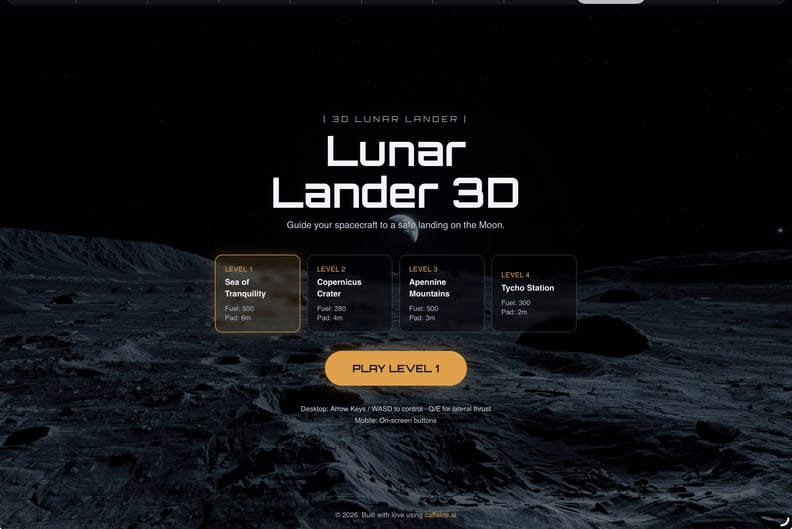 Lunar Lander 3D thumbnail