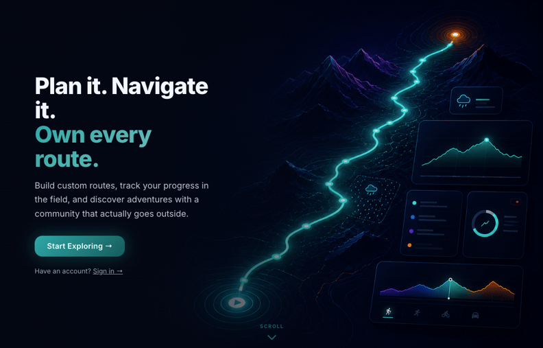 RouteForge preview