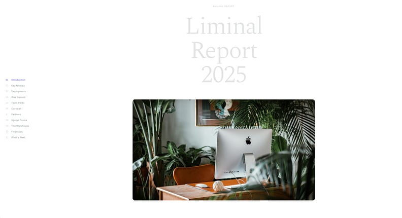 Liminal Annual Report thumbnail