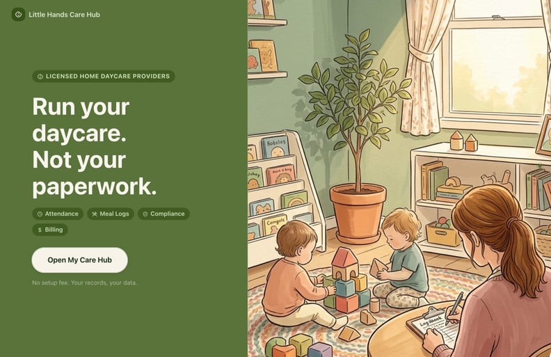Little Hands Care Hub preview