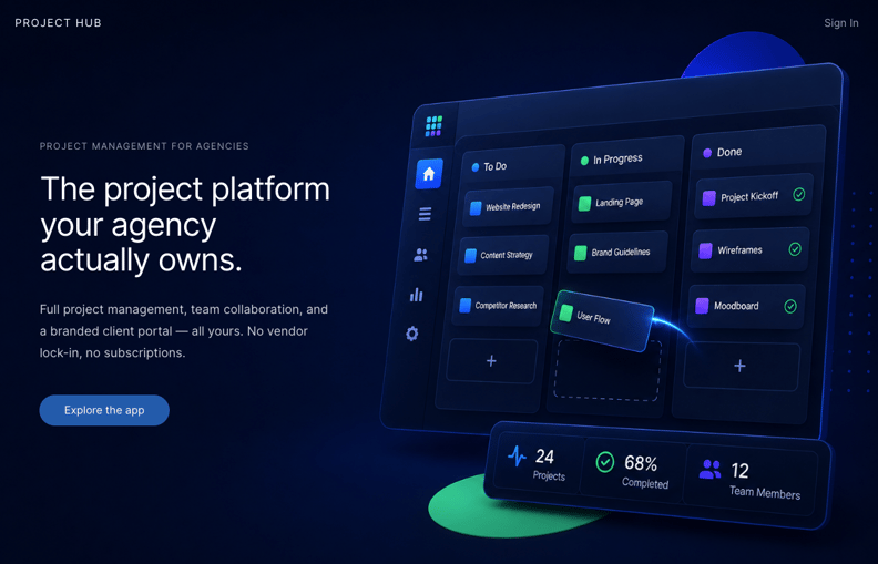 Project Hub preview