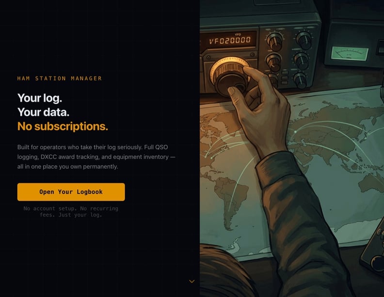Ham Station Manager preview