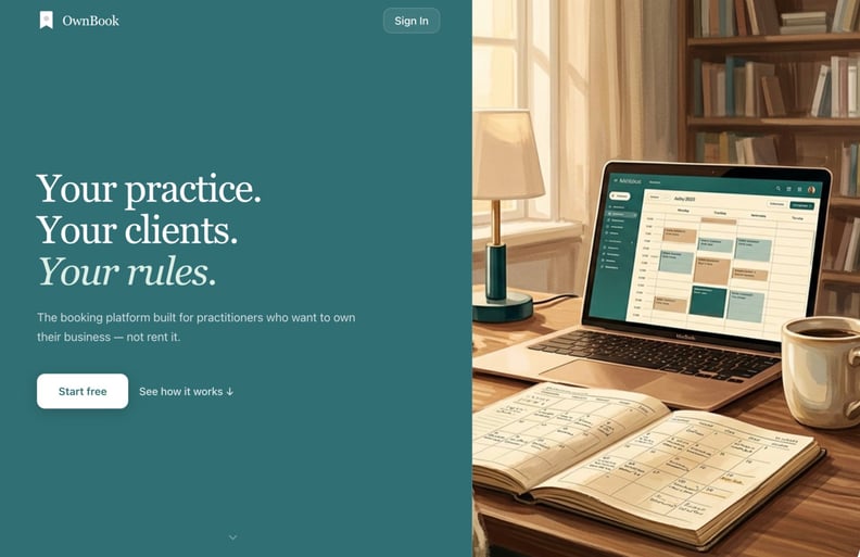 OwnBook preview