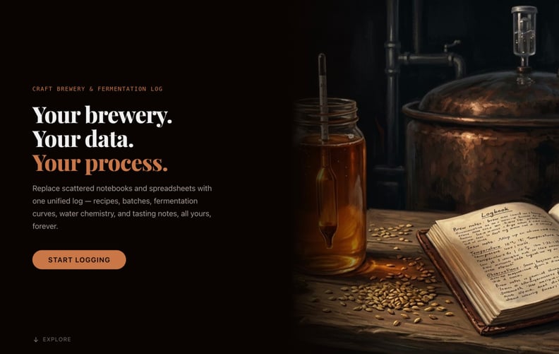 Brewhouse Log preview