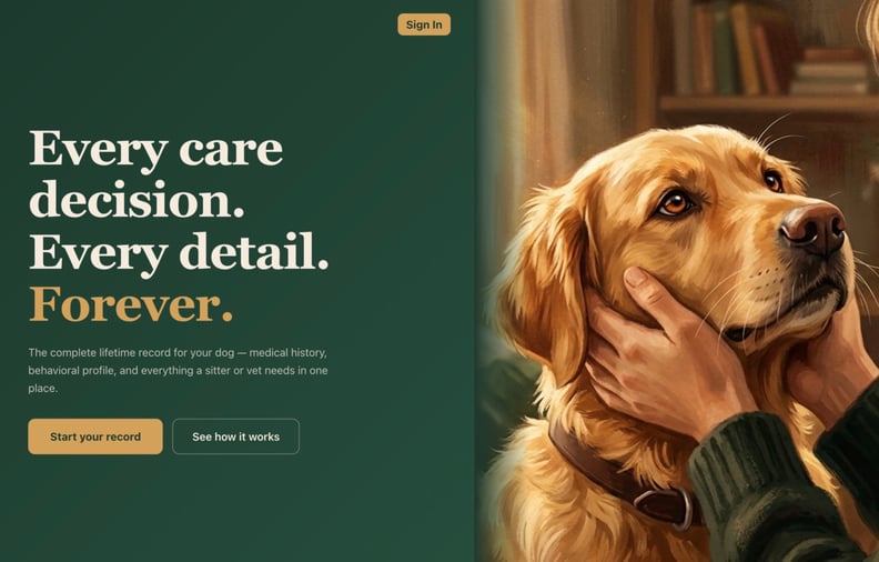 Dog Care Record preview