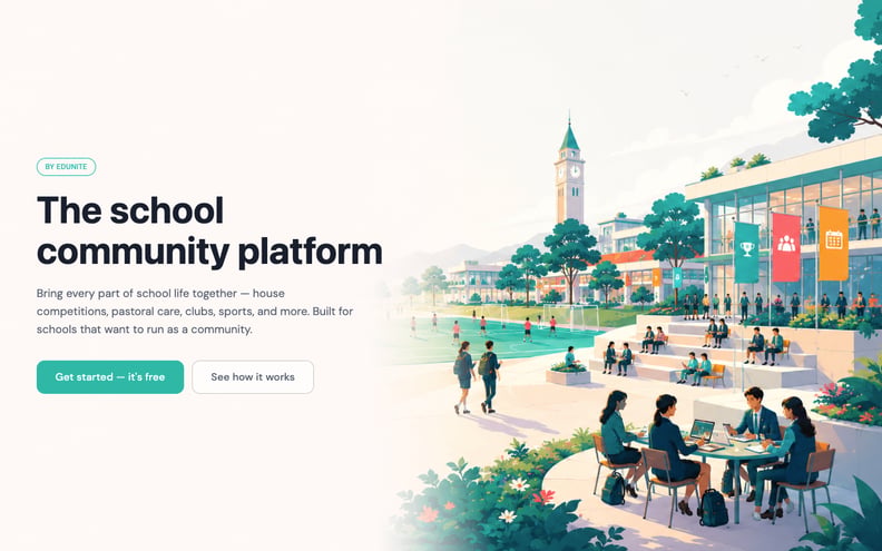 SchoolHub preview