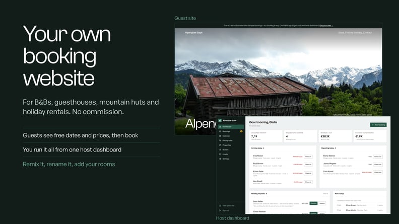 B&B Booking Website thumbnail