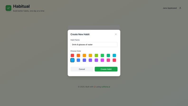 Habit Tracker preview