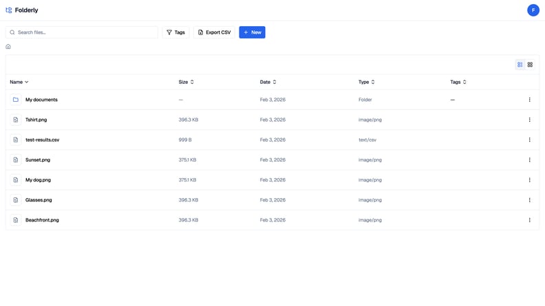 File Manager preview