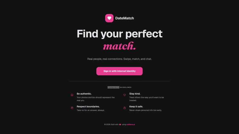 Anteprima di Dating App