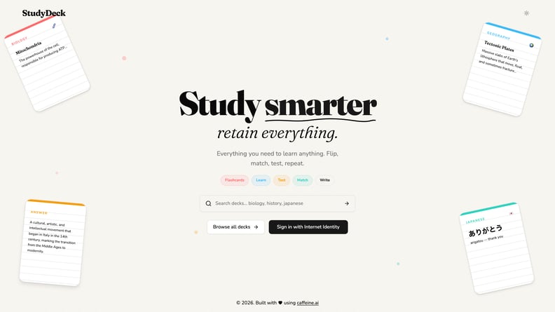 Flashcards thumbnail