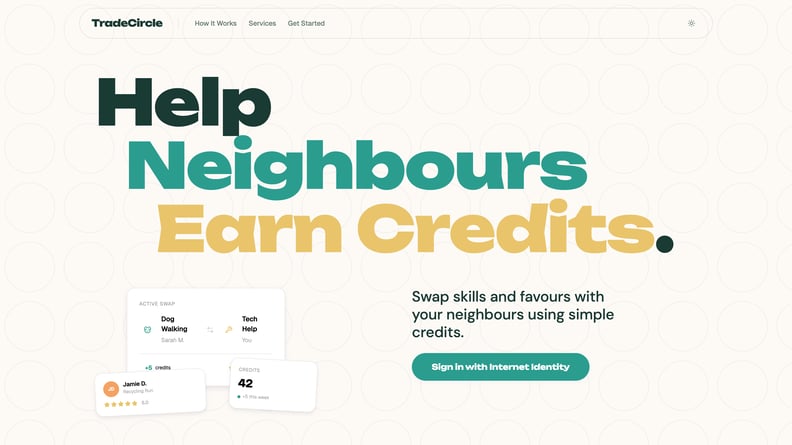 Neighbourhood Service Swap thumbnail