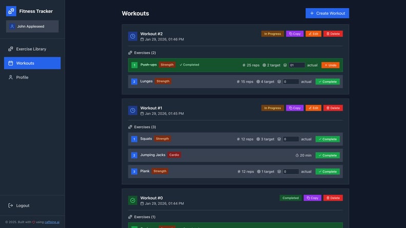 Fitness Tracker preview