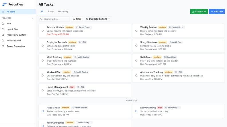 Task Manager preview