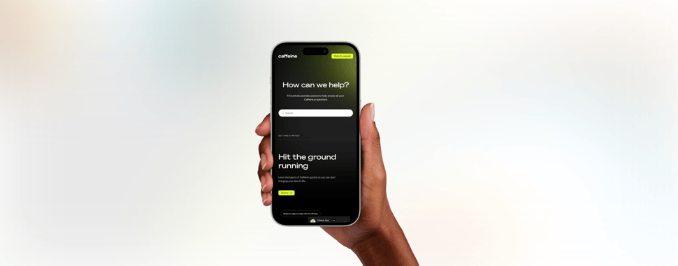 Start with an app. Make it yours.